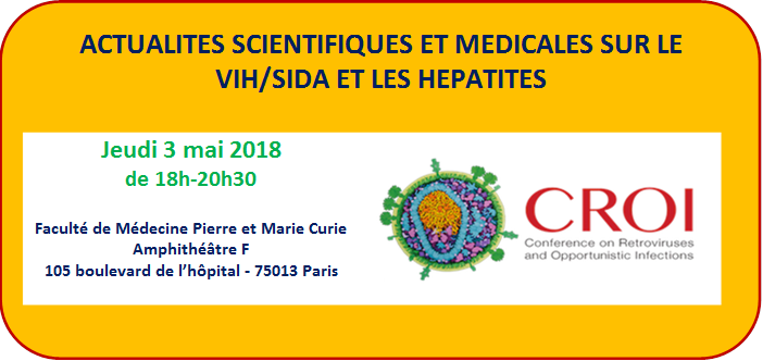 Soirée / Débat Post-Croï Pour les patients et les associations - 3 mai 2018 @ Faculté de Médecine Pierre et Marie Curie - Amphithéâtre F | Paris | Île-de-France | France