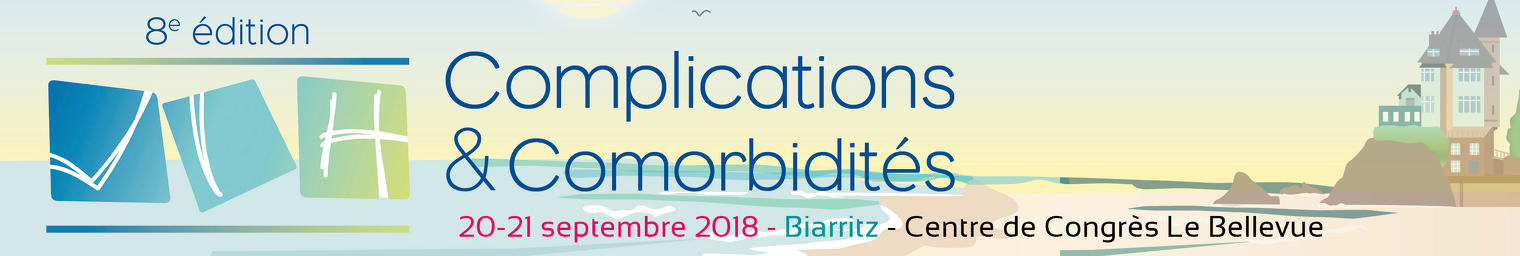 8ème Congrès VIH Complications et Comorbidités - 20-21 Septembre 2018 - Biarritz @ Centre de Congrès de Biarritz | Biarritz | Nouvelle-Aquitaine | France