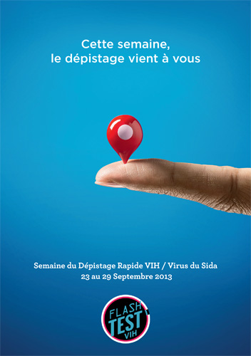 flyer semaine de depistage rapide vih