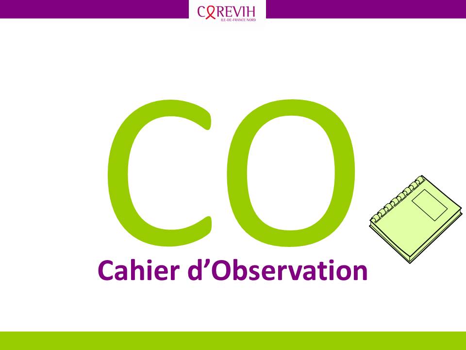 Cahier d'observation