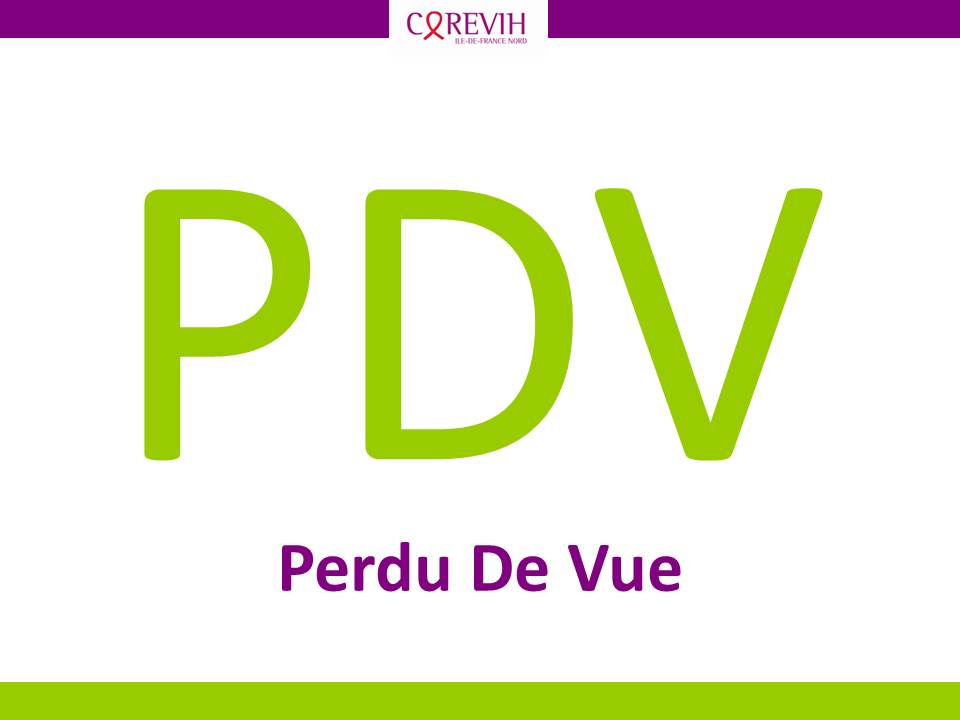 PDV - Perdu de vue