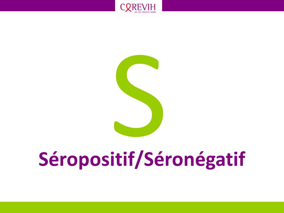 Séropositif / Séronégatif