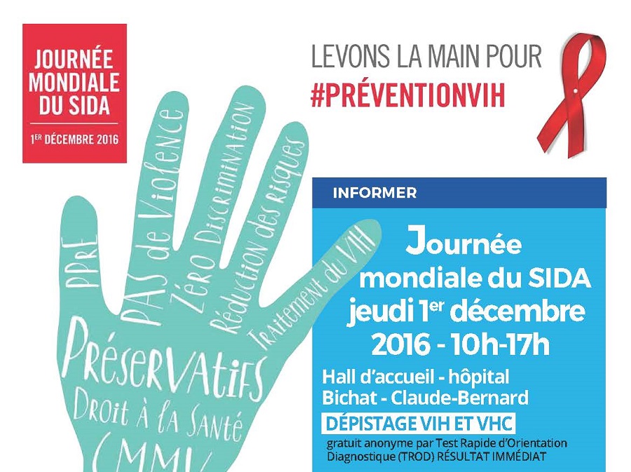 Journée Mondiale de lutte contre le VIH – Les événements organisés sur le territoire de la COREVIH IDF Nord