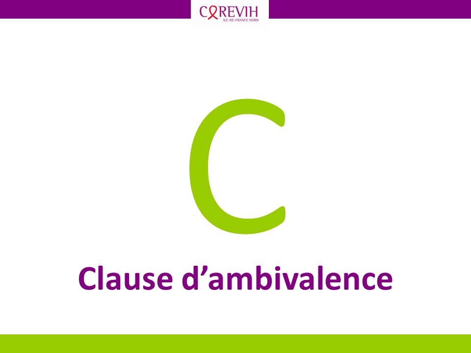 Clause d'ambivalence