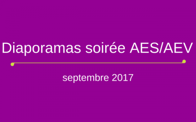 Diaporamas soirée AES/AEV intitulée « Quoi de neuf dans la prise en charge des situations d’exposition au risque viral ?»