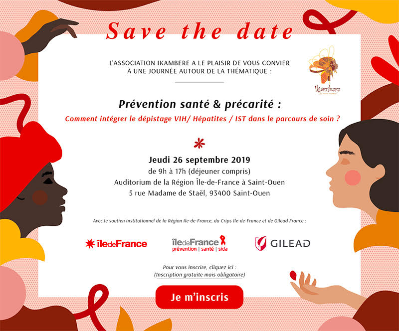 IKAMBERE - Colloque Prévention Santé & Précarité - 26 septembre 2019 @ Auditorium de la Région Île-de-France à Saint-Ouen | Saint-Ouen | Île-de-France | France