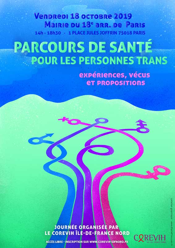 « Parcours de santé pour les personnes Trans : expériences, vécus et propositions » vendredi 18 octobre 2019 – Mairie du 18ème arr. de Paris