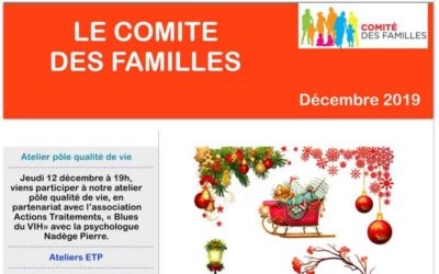Les activités du Comité des Familles – Décembre 2019