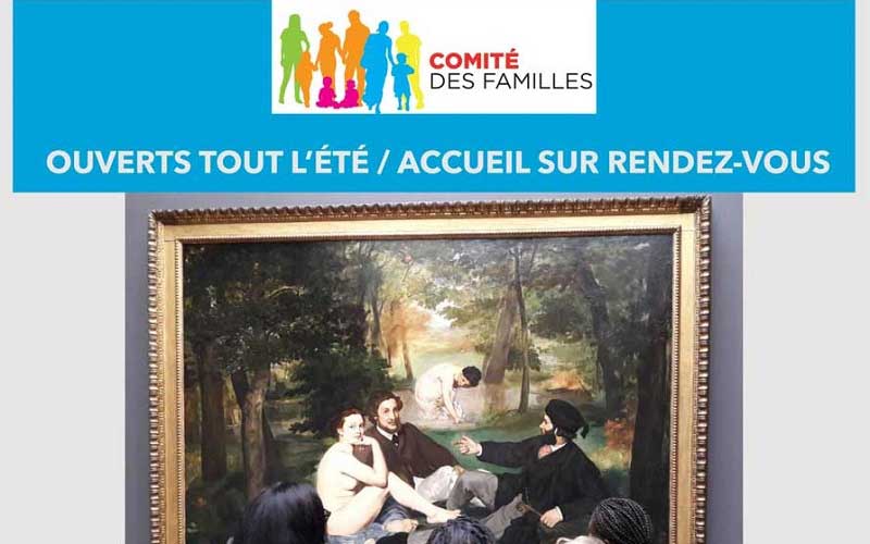 Le comité des familles reste ouvert tout l’été !