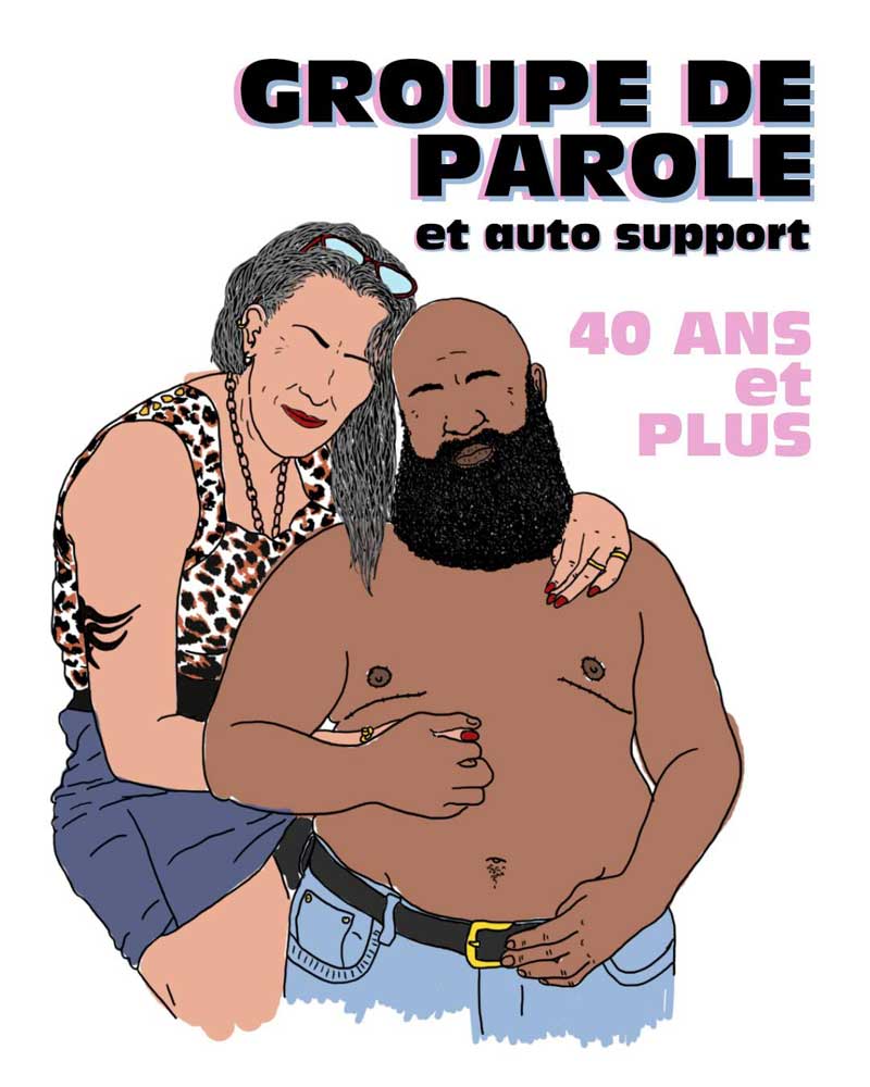 Acceptess-T : groupe de parole pour les personnes trans de plus de 40 ans