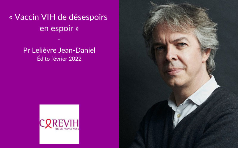 Edito Pr Lelièvre Jean-Daniel