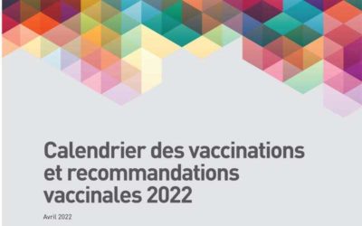 Calendrier des vaccinations 2022