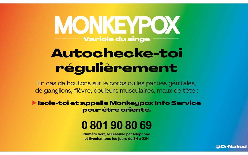 Monkeypox : Vers Paris Sans Sida met à disposition des outils de communications