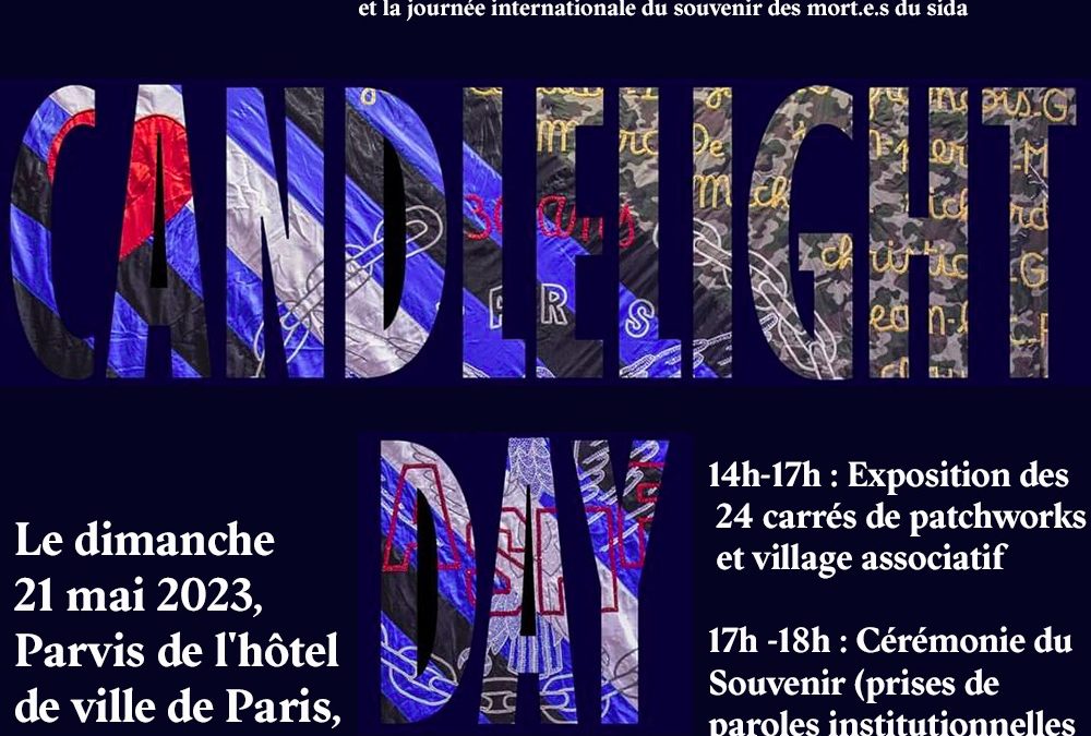 Candlelight Day par Les Ami.e.s du Patchwork des Noms le 21 mai 2023