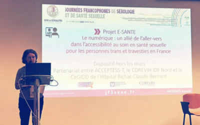 Journées Francophones de Sexologie et de Santé Sexuelle : présentation du projet E-SANTE
