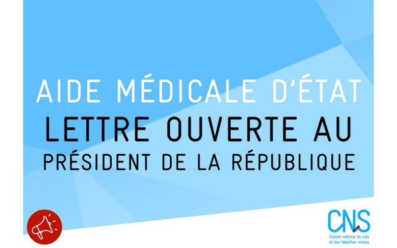 AME : lettre ouverte du CNS au Président de la République