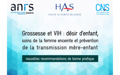 Actualisation des recommandations : « Grossesse et VIH : désir d’enfant, soin de la femme enceinte et prévention de la transmission mère-enfant »